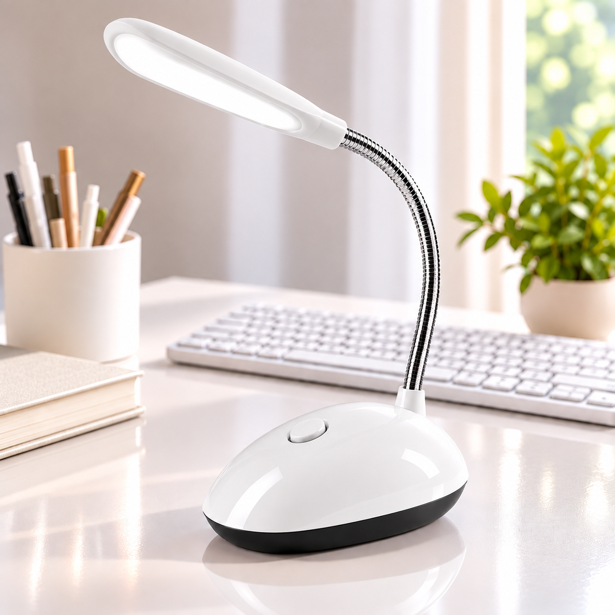 Lampe de table LED lumineuse à intensité variable pour étudiant