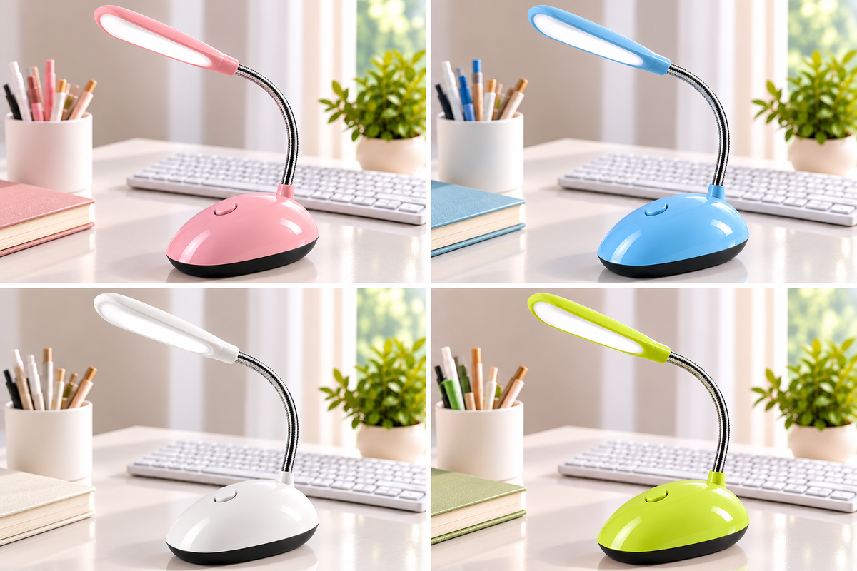 Lampe de table LED lumineuse à intensité variable pour étudiant