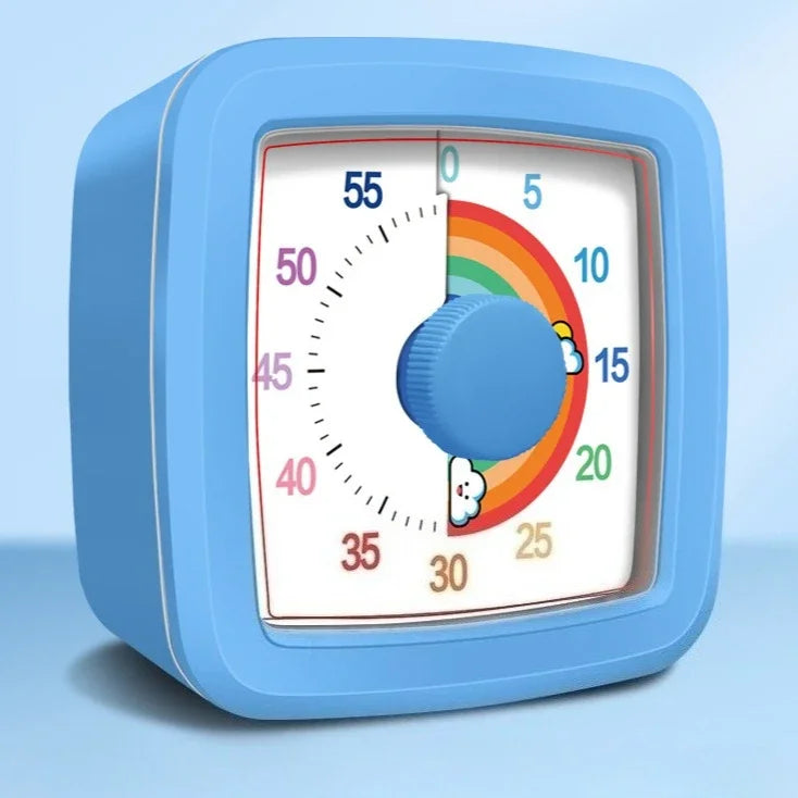 Minuterie visuelle avec veilleuse compte à rebours de 60 minutes