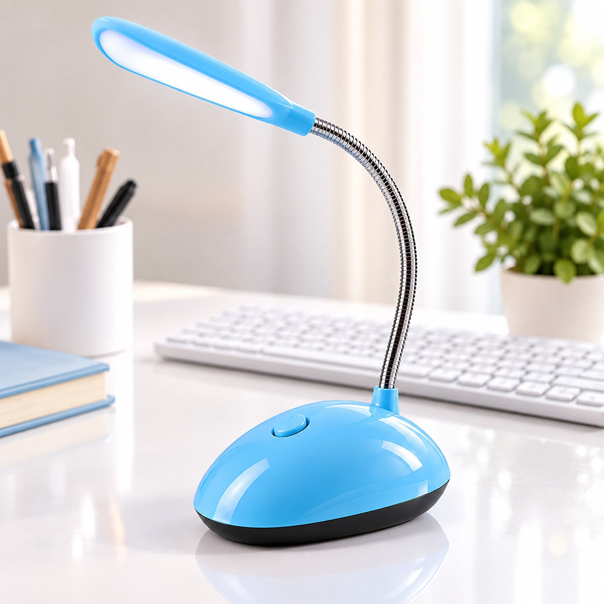 Lampe de table LED lumineuse à intensité variable pour étudiant
