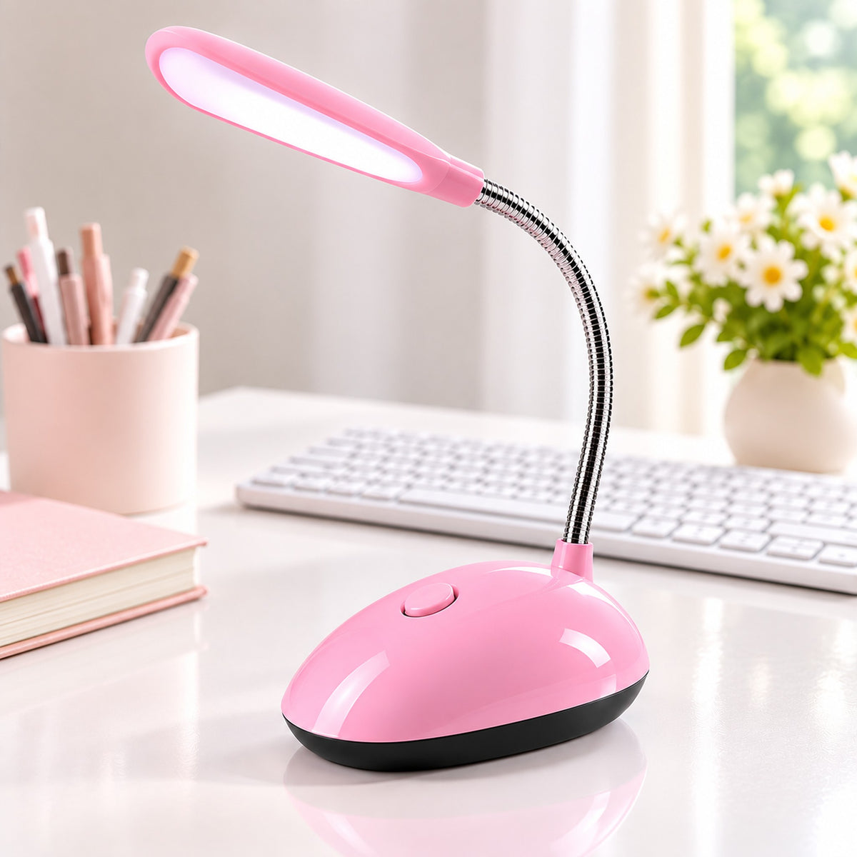 Lampe de table LED lumineuse à intensité variable pour étudiant